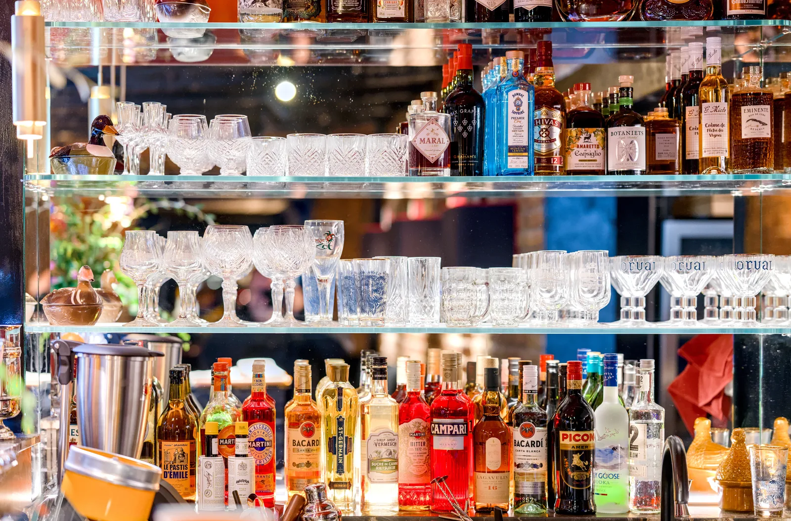 Le bar de Le Corbier
